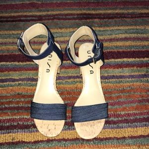 Unisa denim sandals